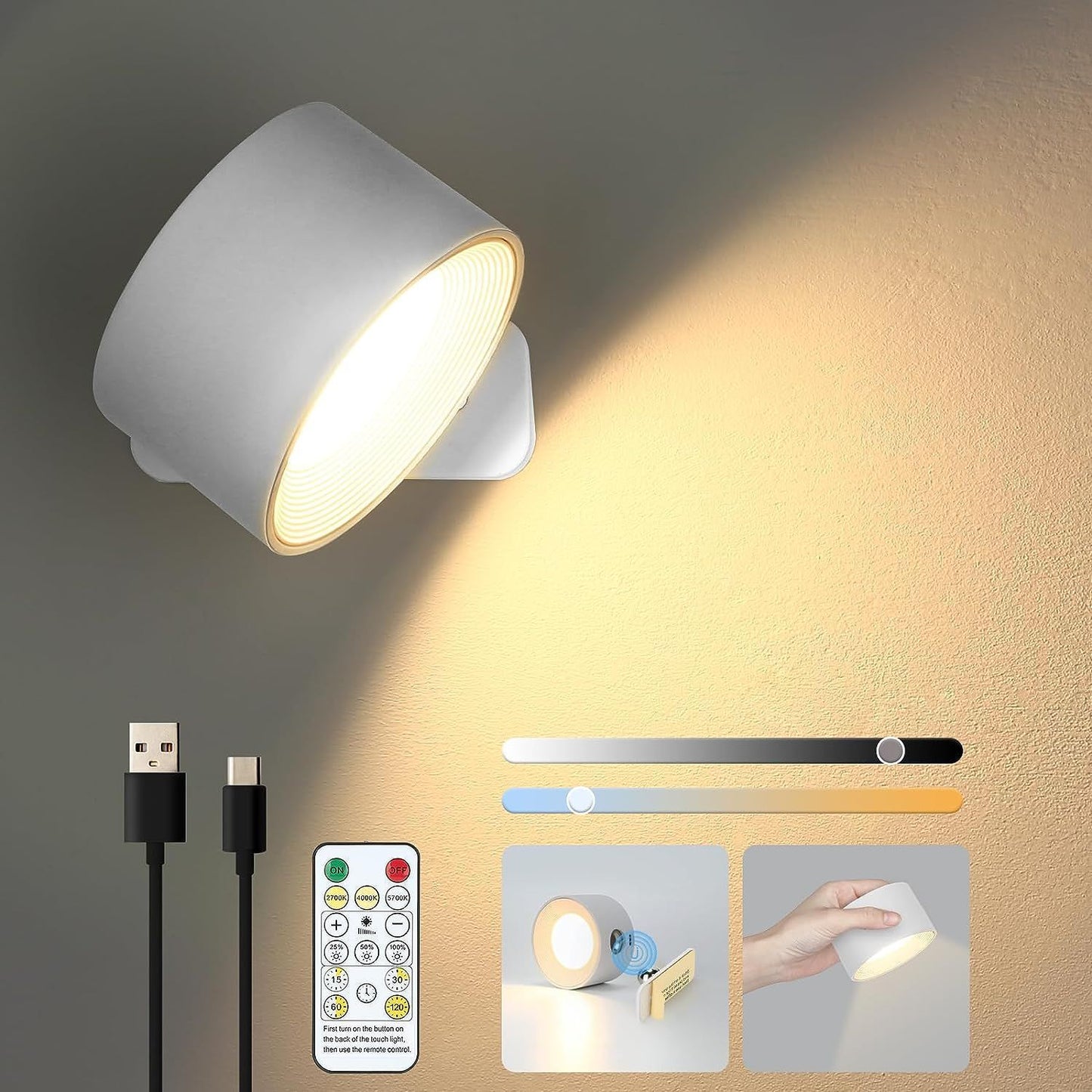 Magnetic Wall Lamp